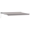 Cadre d'auvent Gris clair 500 × 300 cm 517578517578