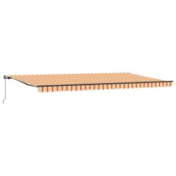 Auvent Rétractable Jaune et Orange 600 × 300 cm 517580517580
