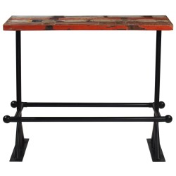Mobilier de bar 5 pcs Bois de récupération massif Multicolore 517595517595