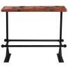 Mobilier de bar 5 pcs Bois de récupération massif Multicolore 517595517595