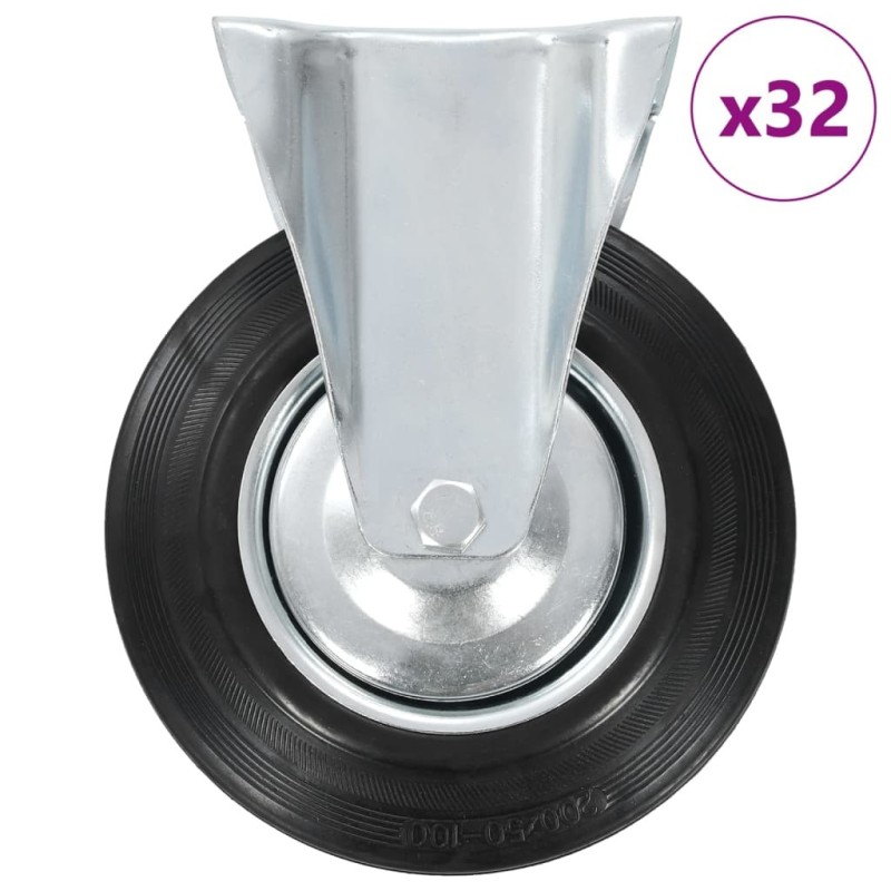 32 pcs Roulettes fixes 200 mm 517610517610