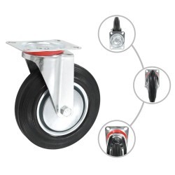 32 pcs Roulettes pivotantes 200 mm 517615517615