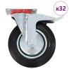 32 pcs Roulettes pivotantes 200 mm 517617517617