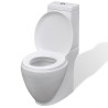 Ensemble de bidet et toilette Céramique Blanc 517638517638