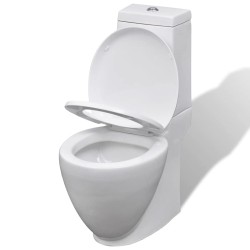 Ensemble de bidet et toilette Céramique Blanc 517638517638
