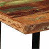 Ensemble de bar 5 pcs Bois massif recyclé et cuir véritable 517641517641