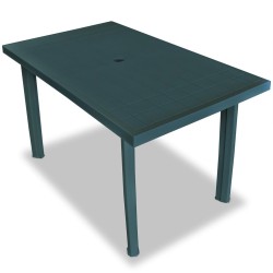 Ensemble à manger d'extérieur 5 pcs Plastique Vert 517646517646