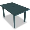 Ensemble à manger d'extérieur 5 pcs Plastique Vert 517646517646