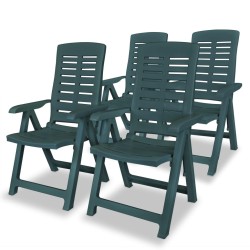 Ensemble à manger d'extérieur 5 pcs Plastique Vert 517646517646