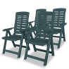 Ensemble à manger d'extérieur 5 pcs Plastique Vert 517646517646