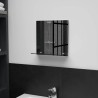 Miroir mural avec étagère 30x30 cm Verre trempé 517700517700
