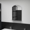 Miroir mural avec étagère 40x60 cm Verre trempé 517701517701