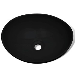 Lavabo céramique 40 x 33 cm Noir  517703517703