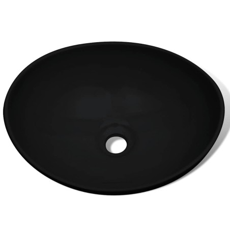 Lavabo céramique 40 x 33 cm Noir  517703517703