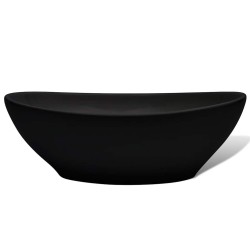 Lavabo céramique 40 x 33 cm Noir  517703517703