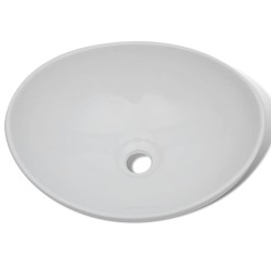 Lavabo céramique 40 x 33 cm Ovale Blanc 517707517707
