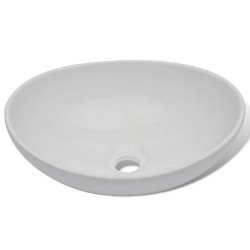 Lavabo céramique 40 x 33 cm Ovale Blanc 517707517707