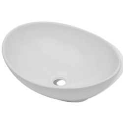 Lavabo céramique 40 x 33 cm Ovale Blanc 517707517707