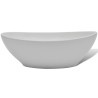 Lavabo céramique 40 x 33 cm Ovale Blanc 517707517707