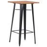Mobilier de bar 3 pcs Acier Noir 517721517721