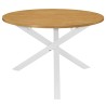 Mobilier de salle à manger 5 pcs MDF Blanc 517722517722