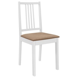 Mobilier de salle à manger 5 pcs MDF Blanc 517722517722