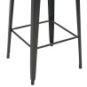 Mobilier de bar 3 pcs Acier Noir 517723517723