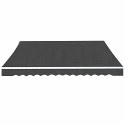 Auvent pliable manuel 350 cm Anthracite 517731517731