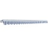 Auvent pliable manuel 500 cm Bleu/blanc 517732517732