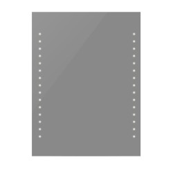 Miroir de salle de bain 60 x 80 cm avec lumières LED 517733517733