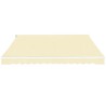 Auvent pliable manuel 400 cm Crème 517734517734