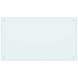 Dosseret de cuisine couleur Lait 100x60 cm Verre trempé 517758517758