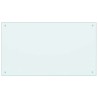 Dosseret de cuisine couleur Lait 100x60 cm Verre trempé 517758517758