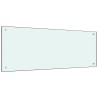 Dosseret de cuisine couleur Lait 100x40 cm Verre trempé 517763517763