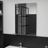 Miroir mural avec étagère 50x70 cm Verre trempé 517765517765