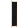 Cloison de séparation 3 panneaux Noir 120x170x4 cm Tissu 517769517769