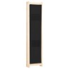 Cloison de séparation 5 panneaux Noir 200 x 170 x 4 cm Tissu 517772517772