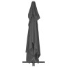 Parasol de jardin avec base portable anthracite 517792517792
