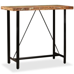 Ensemble de bar 5 pcs Bois de récupération massif 517795517795