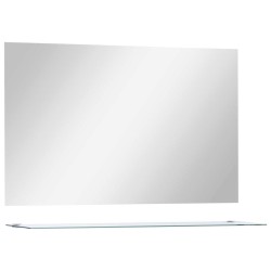 Miroir mural avec étagère 100x60 cm Verre trempé 517797517797