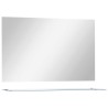 Miroir mural avec étagère 100x60 cm Verre trempé 517797517797