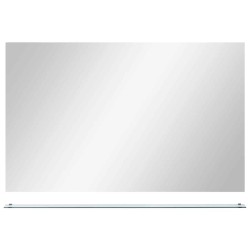 Miroir mural avec étagère 100x60 cm Verre trempé 517797517797