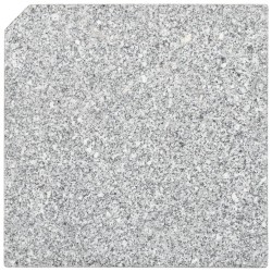 Plaques de poids de parasol 4 pcs Granit Gris Carré 100 kg 517803517803