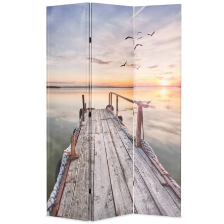 Cloison de séparation pliable 120 x 170 cm Lac  517812517812