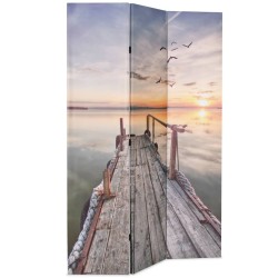 Cloison de séparation pliable 120 x 170 cm Lac  517812517812
