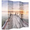 Cloison de séparation pliable 200 x 170 cm Lac 517813517813