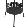 Table de bistro Noir 40x70 cm Métal 517815517815