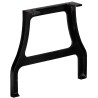 Pied de table basse 2 pcs Cadre en A Fonte 517834517834
