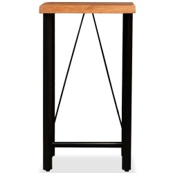 Table de bar Bois massif d'acacia 60x60x107 cm 517837517837