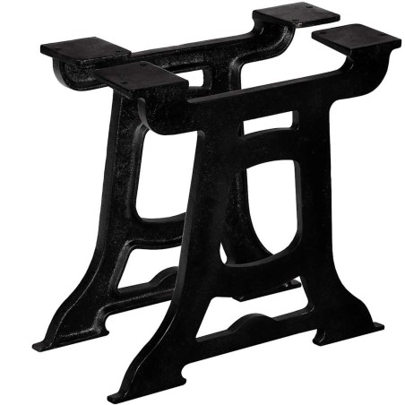 Pied de table basse 2 pcs Cadre en Y Fonte 517843517843